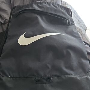Nike Black and White Backpack